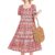 Women’s Bohemian Flora Summer Beach Vacation Dress